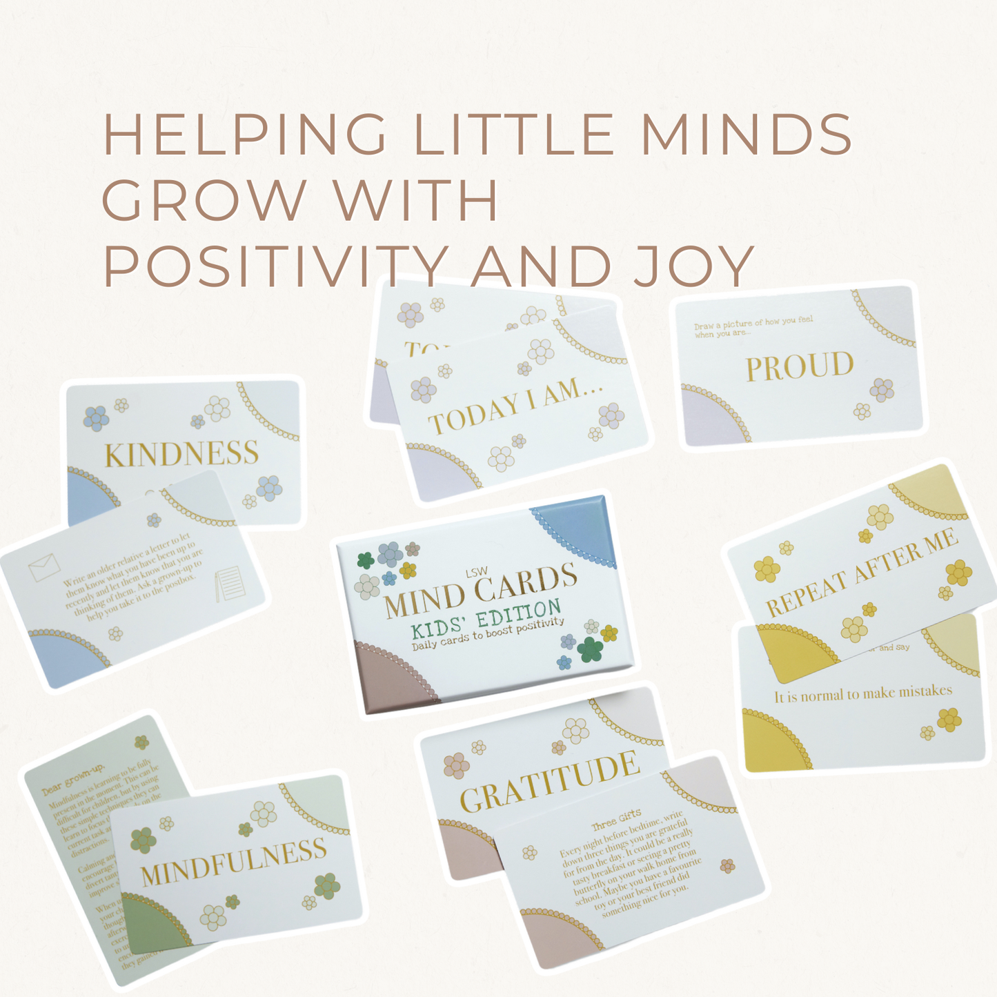LSW Mind Cards: Kids Edition - Mindfulness gift for children