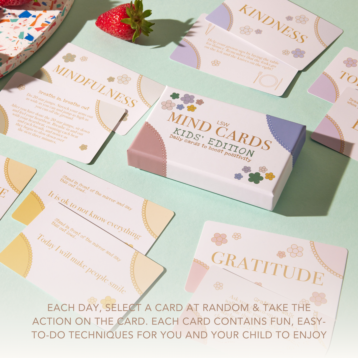 LSW Mind Cards: Kids Edition - Mindfulness gift for children