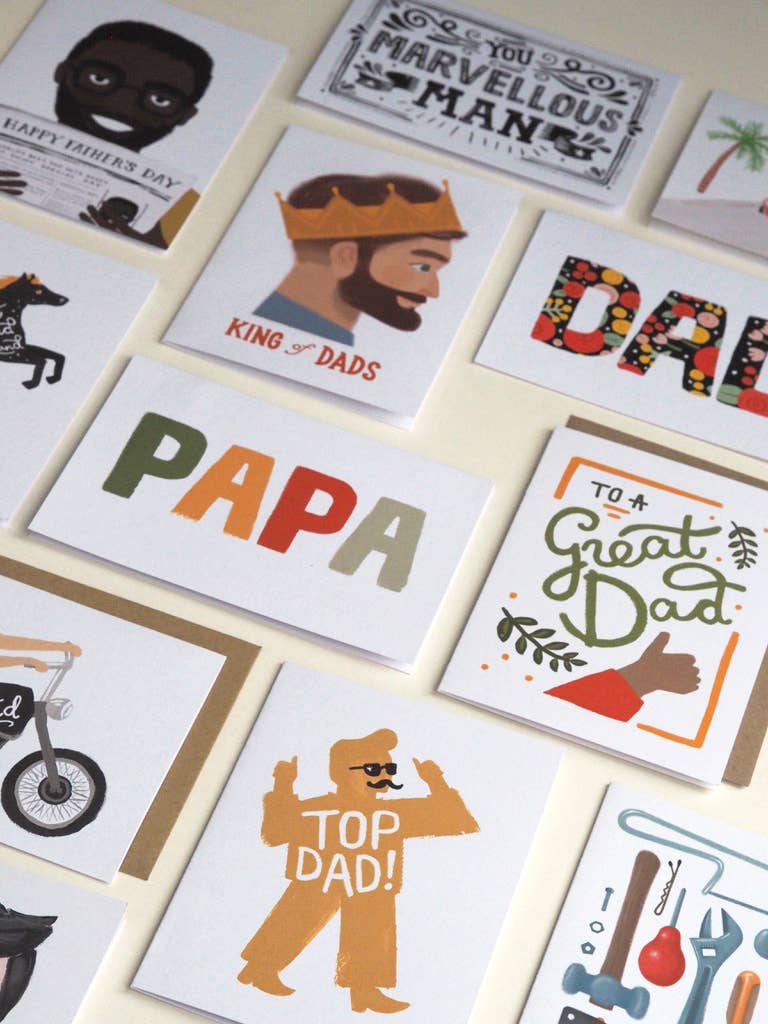 Papa Bear Father's Day Card by Jade Fisher