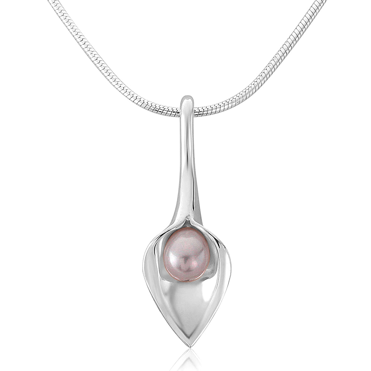 Amanda Cox - Silver and Freshwater Pearl pendant - bridal jewellery - cutured freshwater pearl