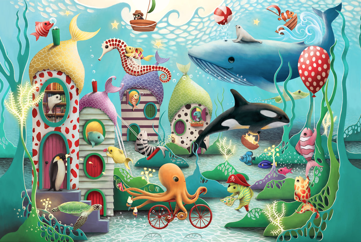 Demelsa Haughton - Aquatic Adventure print artwork