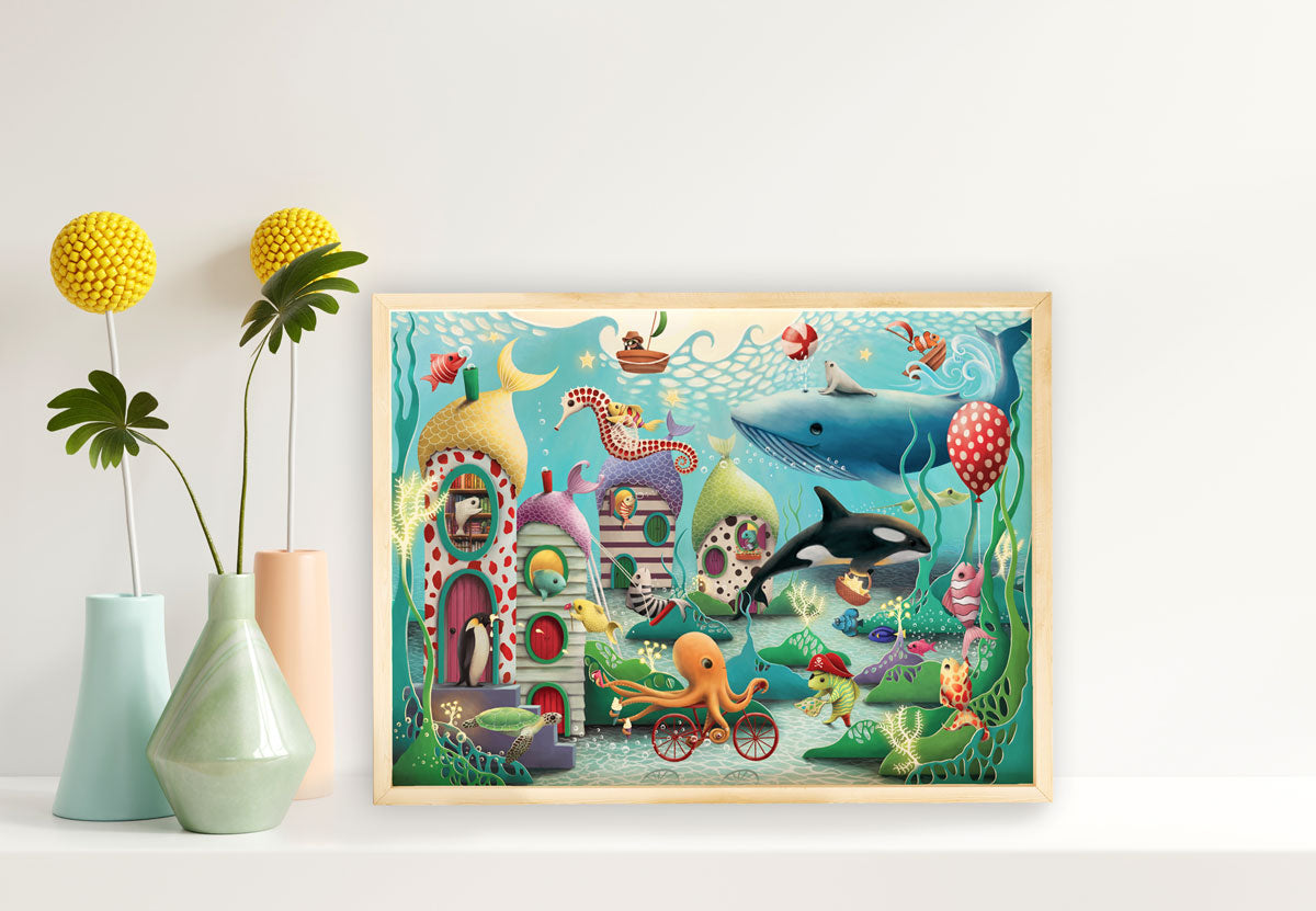 Demelsa Haughton - Aquatic Adventure print artwork