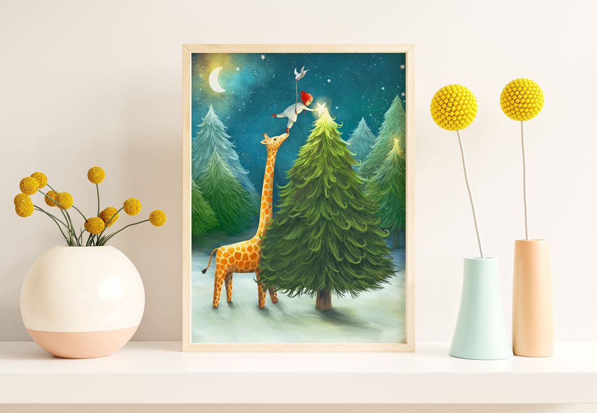 Demelsa Haughton - Everyone Needs a Tall Friend  print artwork