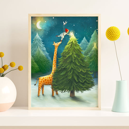 Demelsa Haughton - Everyone Needs a Tall Friend  print artwork