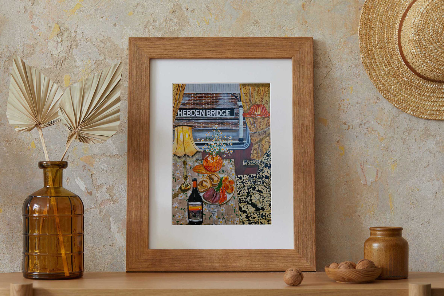 ning - Hebden Steam Train - A4 print artwork