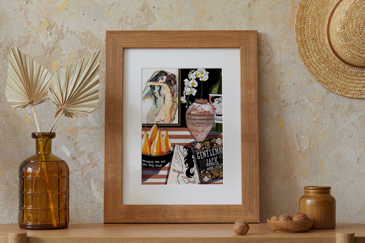 Donna Flowers-Dorning - Ode to Anne Lister - A4 print artwork