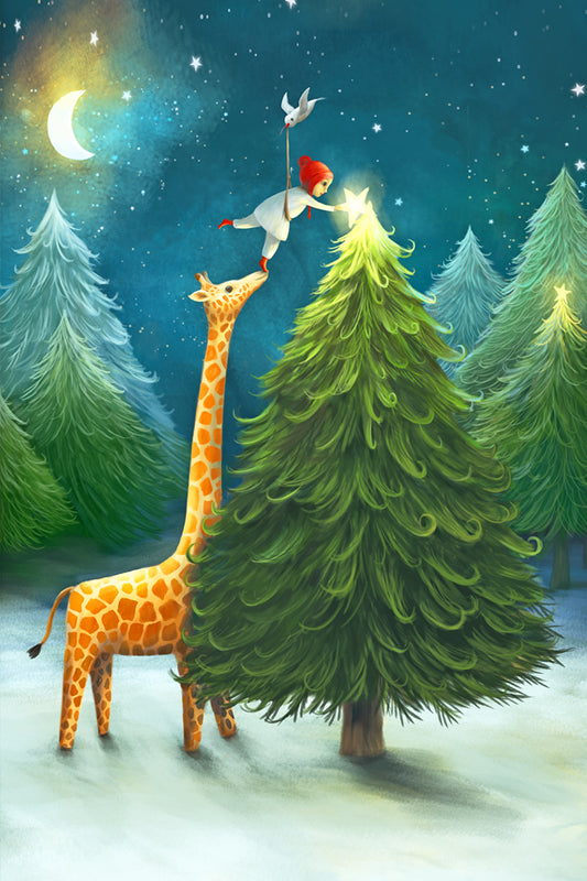 Demelsa Haughton - Everyone Needs a Tall Friend  print artwork