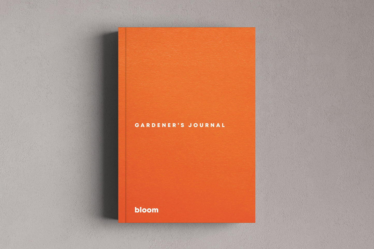 Gardeners Journal by Bloom gardening GF Smith paper mindful