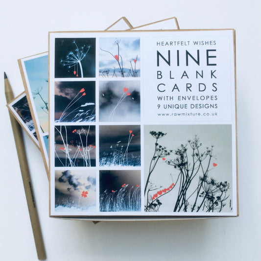 Mary Thorp - Heartfelt Wishes - Box of 9 Cards artwork