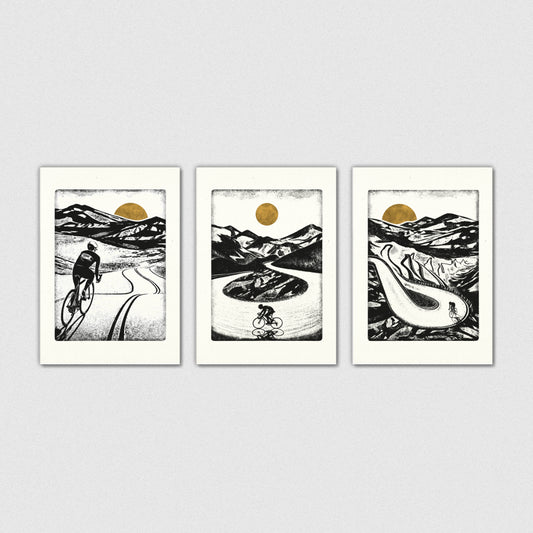 Luke Holcombe - Mountain High - Pack of 3 cards greetings cards