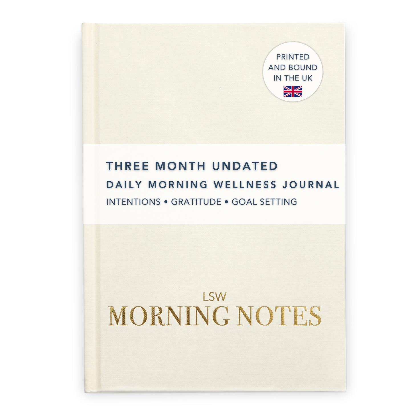 LSW Morning Notes journal for wellbeing and gratitude