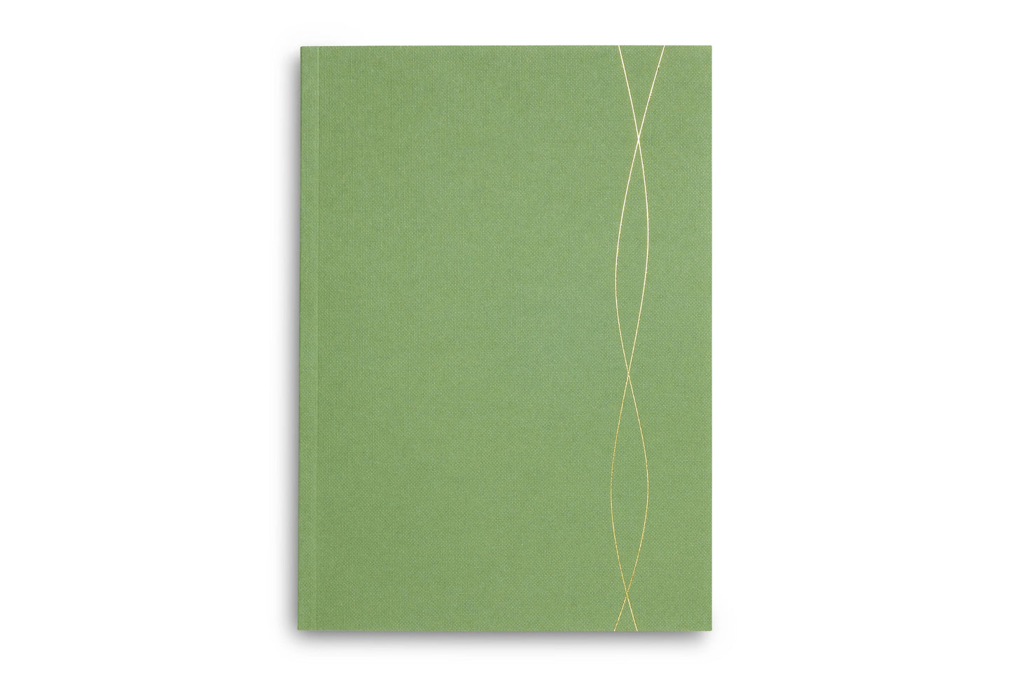 LSW green journal with gold detail