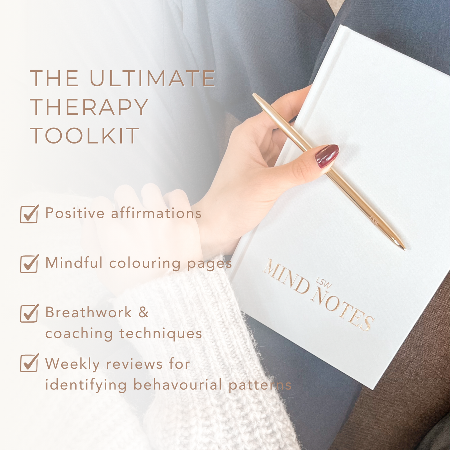 LSW ind Notes journal the ultimate therapy toolkit