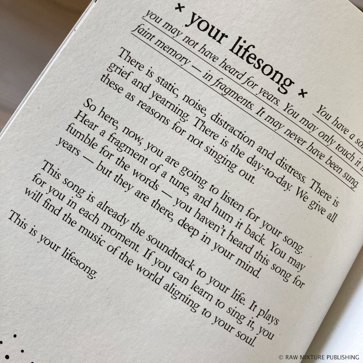 Mary Thorp - Lifesongs - Book poetry Steve Thorp Ruth Thorp Raw Mixture Heart Gallery