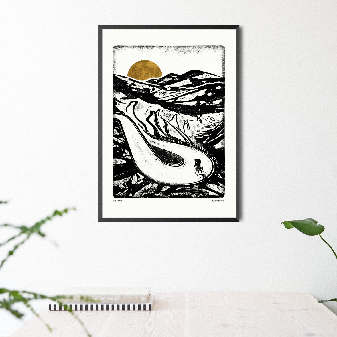 Luke Holcombe - Mountain High Collection - Mountain High artwork A4 print