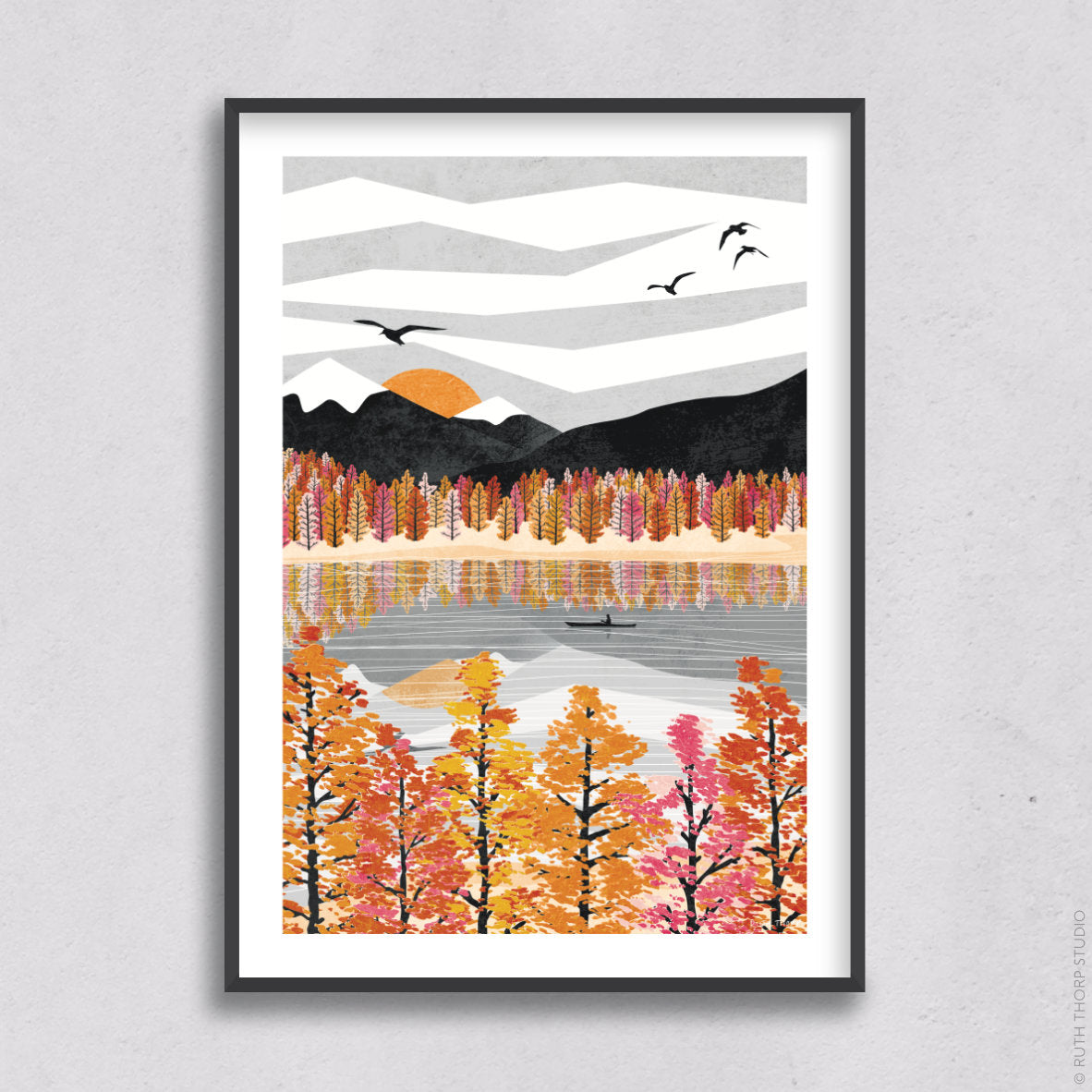 Ruth Thorp - Drift - A4 print - artwork
