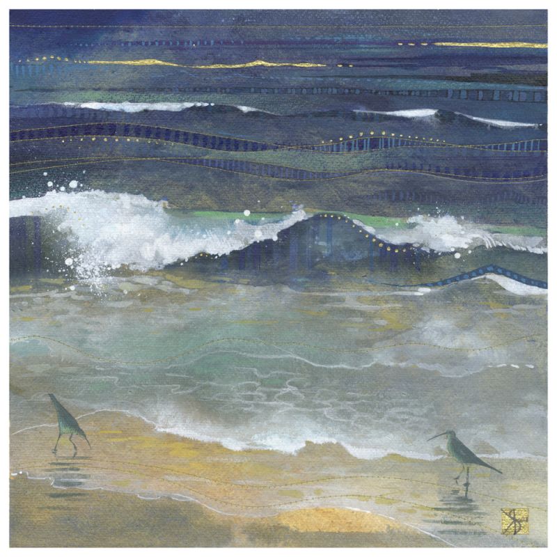 Water's Edge painting by Kate Lycett of Northumberland