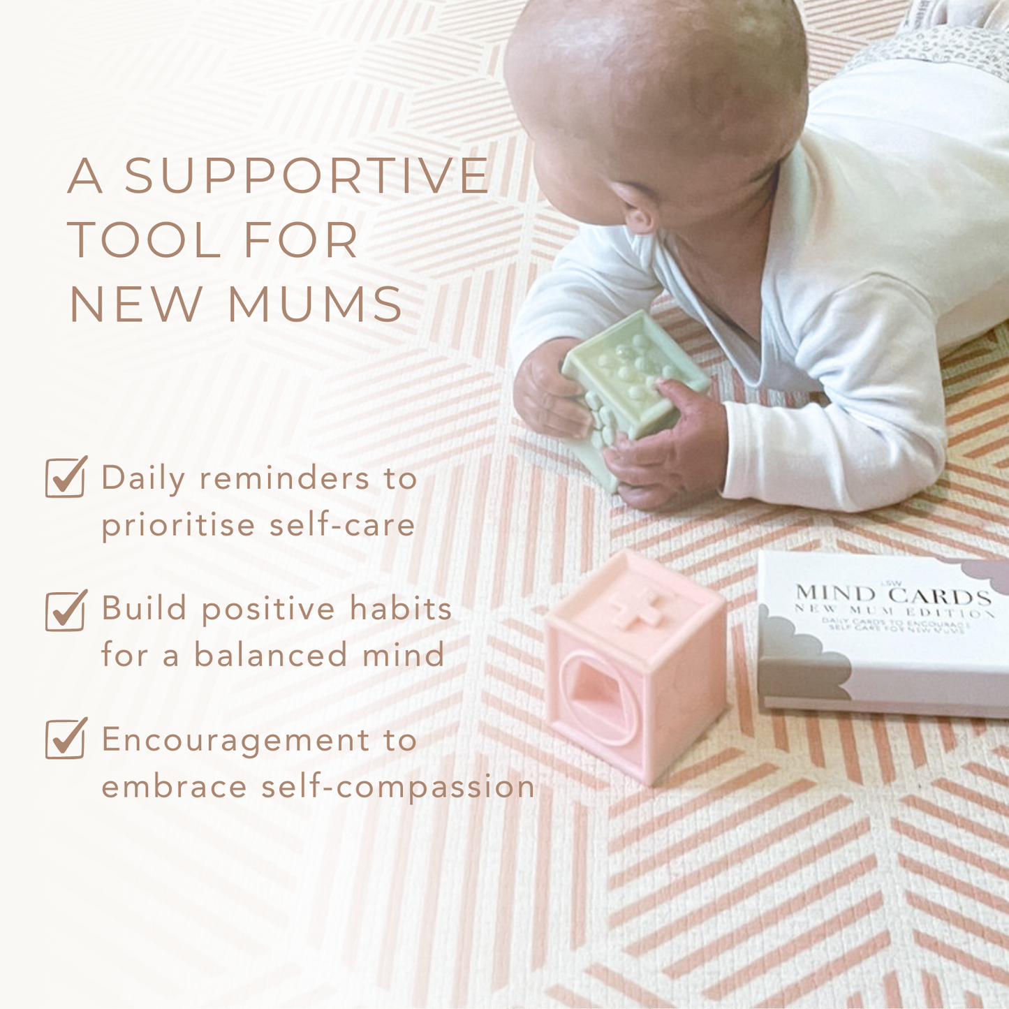 a support tool for new mums LSW mind cards