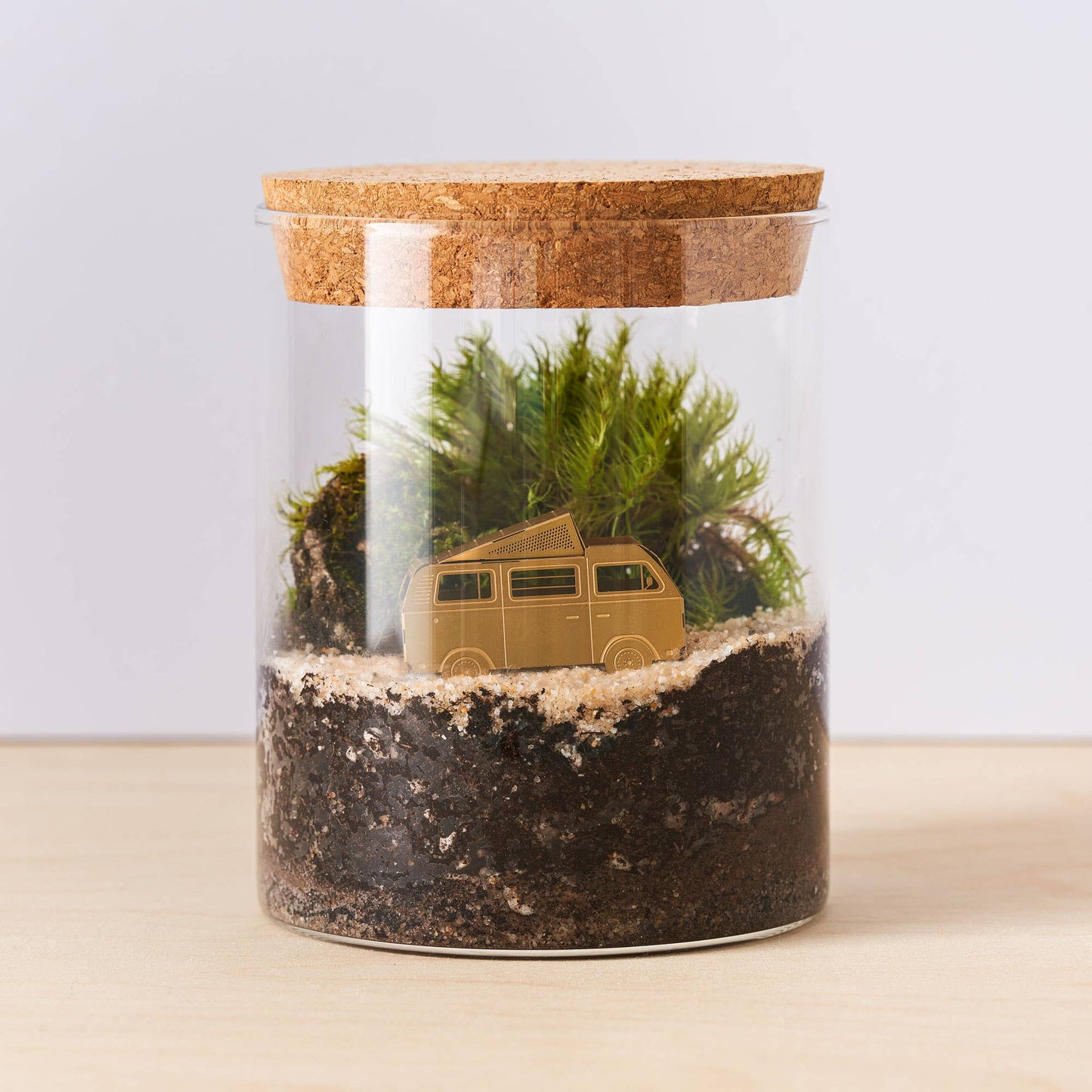 Another Studio - Campervan Mini Model, DIY brass metal building ornament