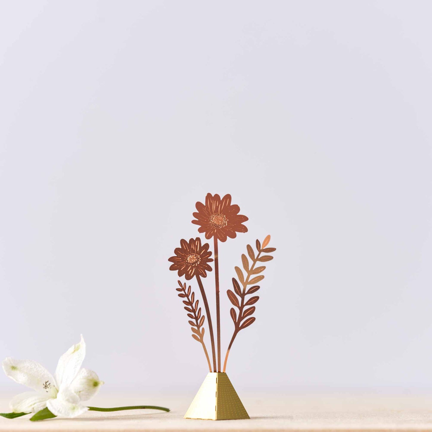 Another Studio - Cosmos Tiny Bouquet - Copper or Brass