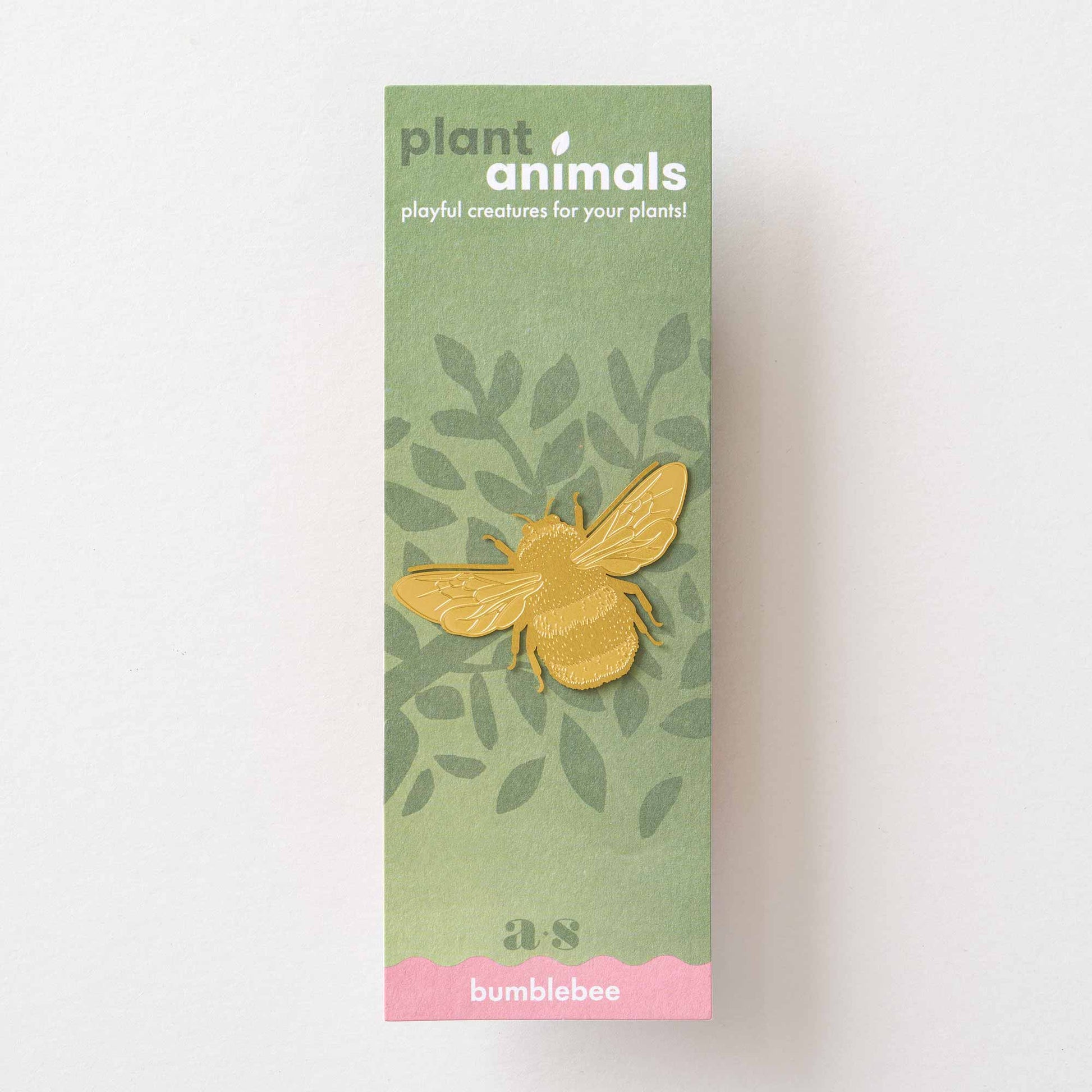 Bumblebee brass plant decoration packaged ready for posting by Another studio for Heart Gallery