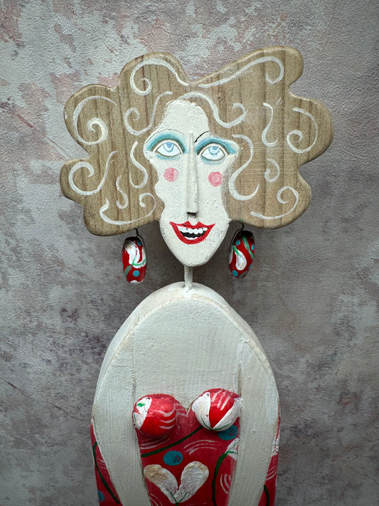 Lynn Muir sculpture for Portrait of a Northern town in Heart Gallery Hebden Bridge