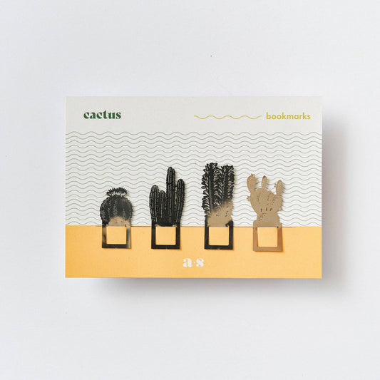Another Studio - Cactus Bookmarks, metal page markers