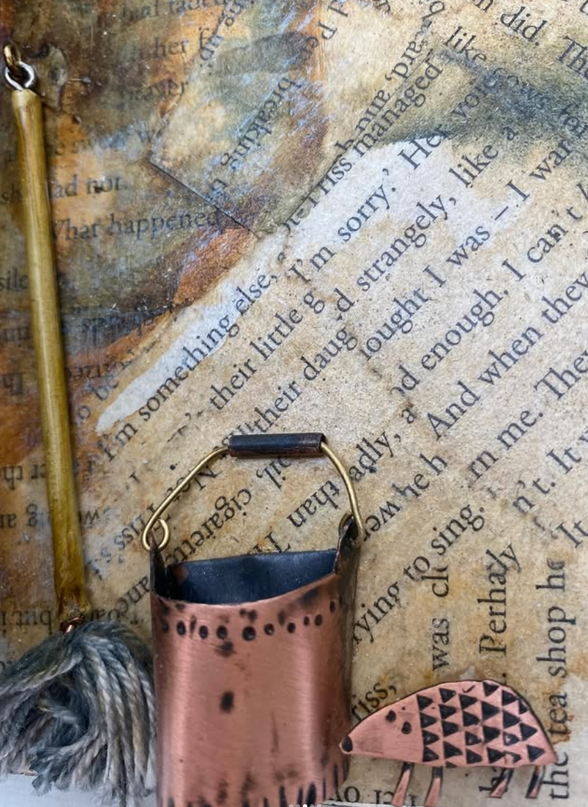 Sneaky peek inside the allotment shed