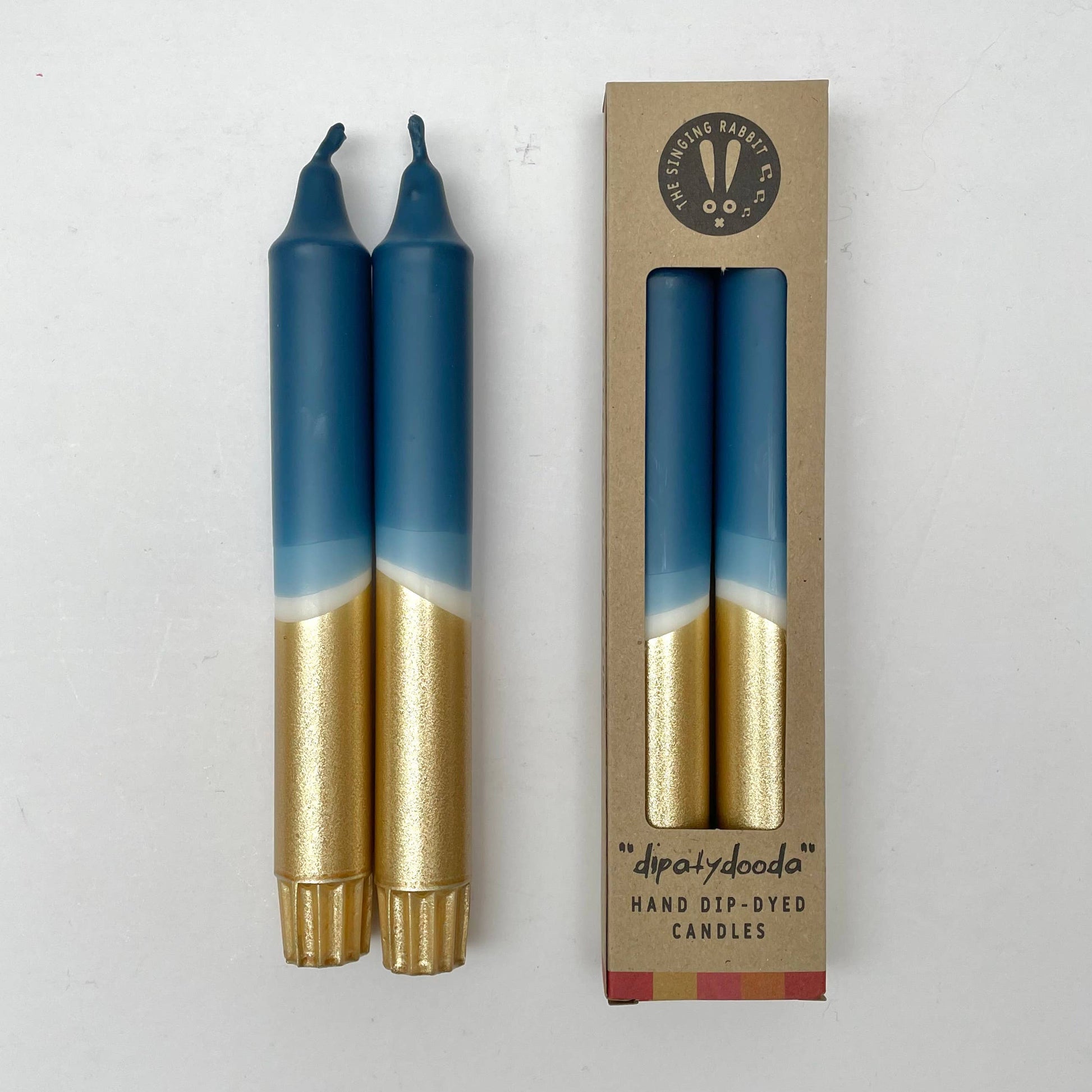 Boxed set of 2 candles by The Singing Rabbit for Heart Gallery