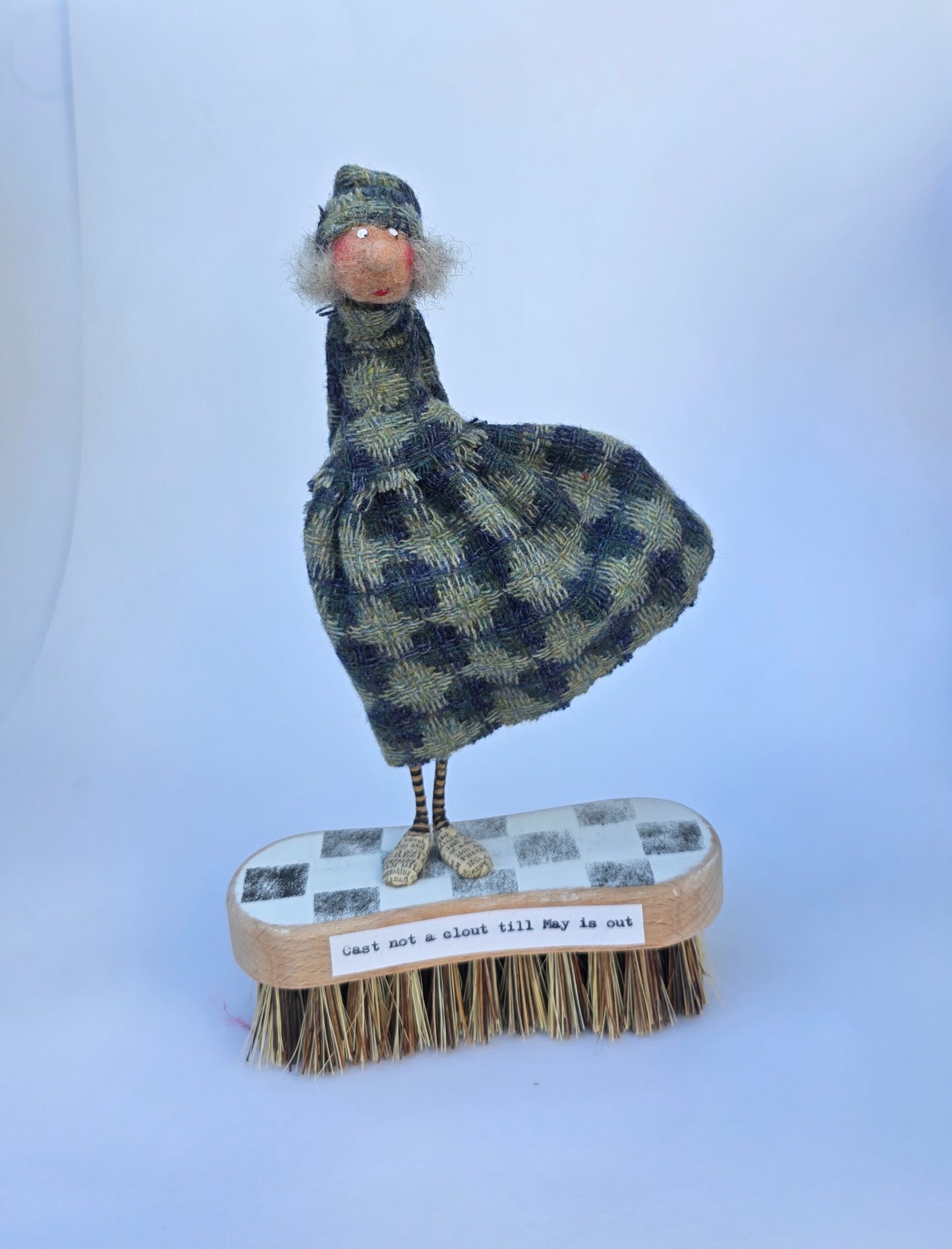 Cast_not_a_clout_till_May_is_out sculpture by Kate Toms for Heart Gallery