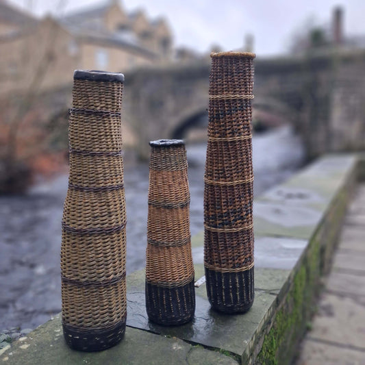 Chimney Pot woven baskets by Sara Abbott for Heart Gallery