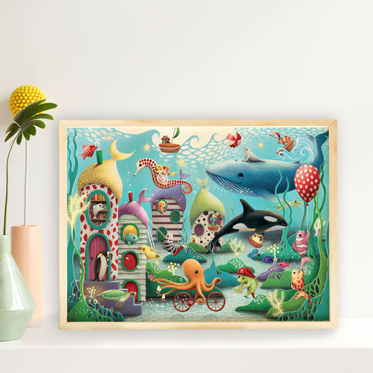 Demelsa Haughton - Aquatic Adventure print artwork