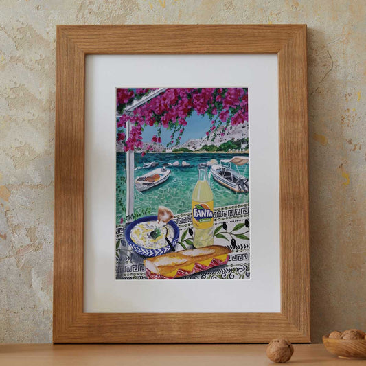 Donna Flowers-Dorning - Fanta Limon - A4 print artwork