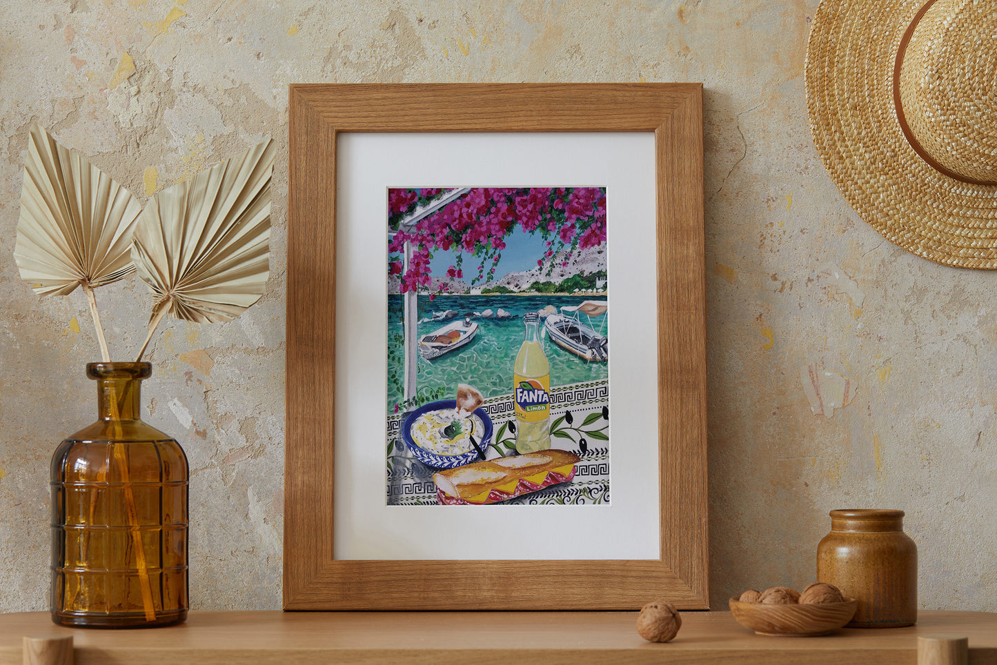 Donna Flowers-Dorning - Fanta Limon - A4 print artwork