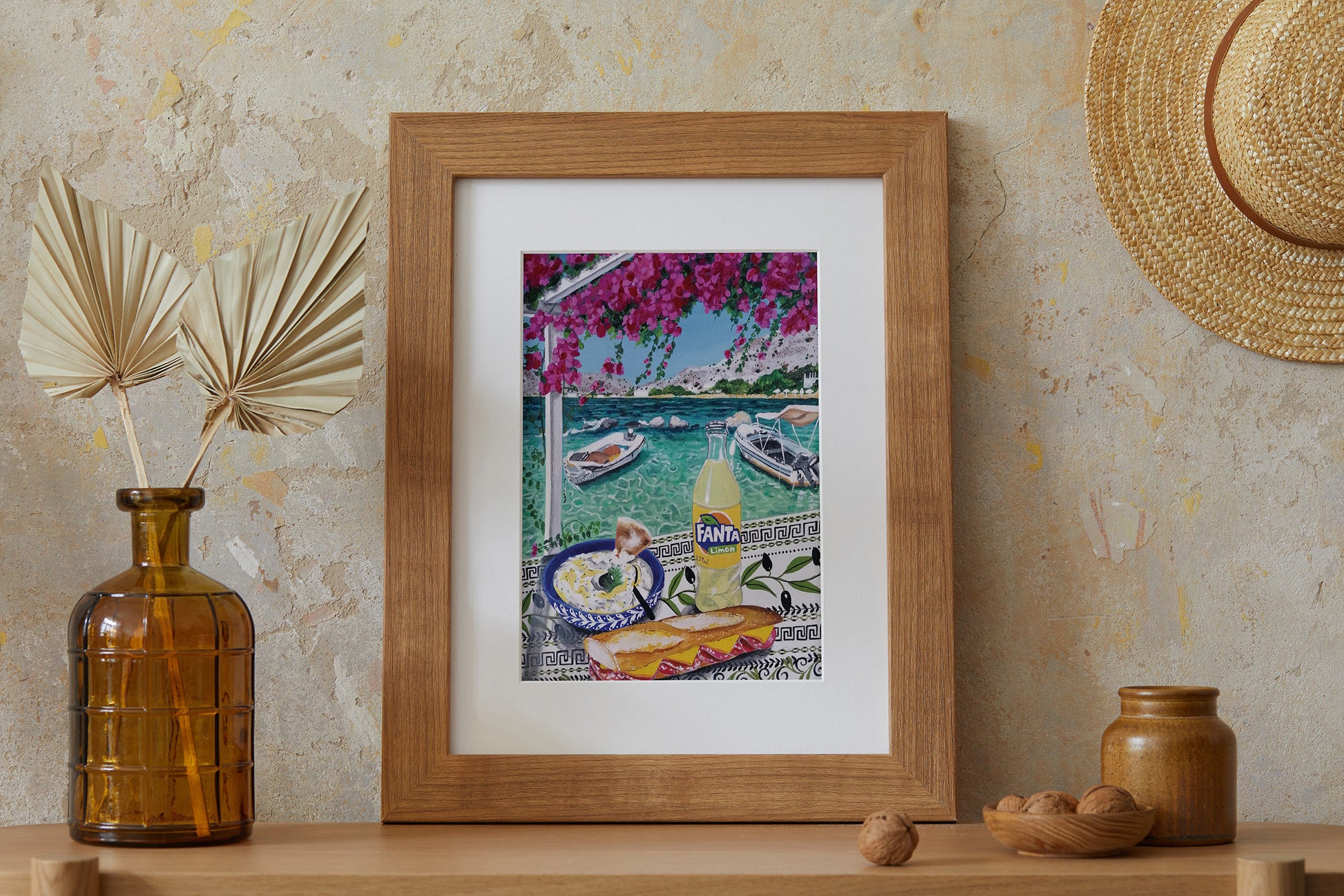Donna Flowers-Dorning - Fanta Limon - A4 print artwork