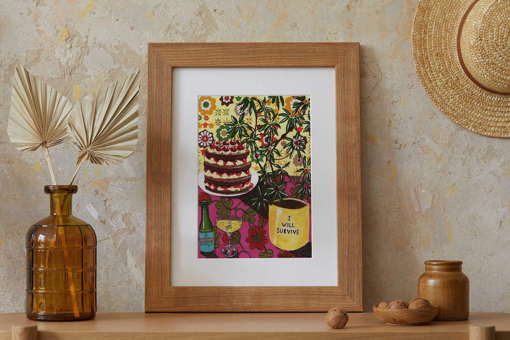 Donna Flowers-Dorning - I Will Survive - A4 print artwork