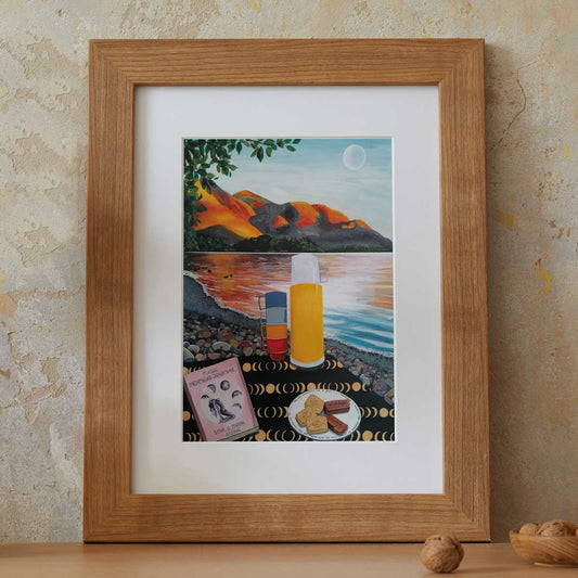 Donna Flowers-Dorning -  Wild Swimming - A4 print artwork
