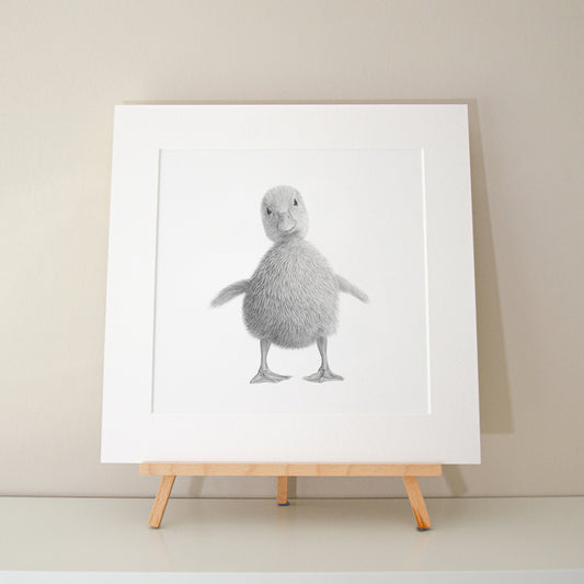 Alec Atherton - Duckling limited edition print artwork