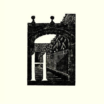 Kate Lycett,wood engraving,Hebden Bridge, A-Z,Heptonstall,print,quaint village in Yorkshire with a church