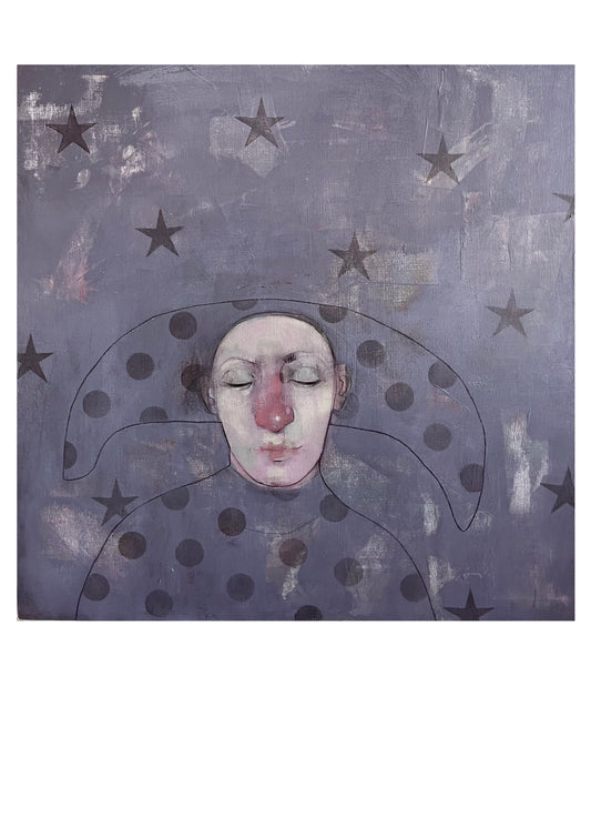 Harlequin Star A3 print by Letitia Thompson
