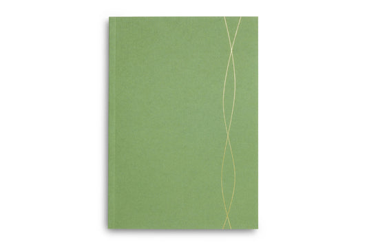 LSW green journal with gold detail 