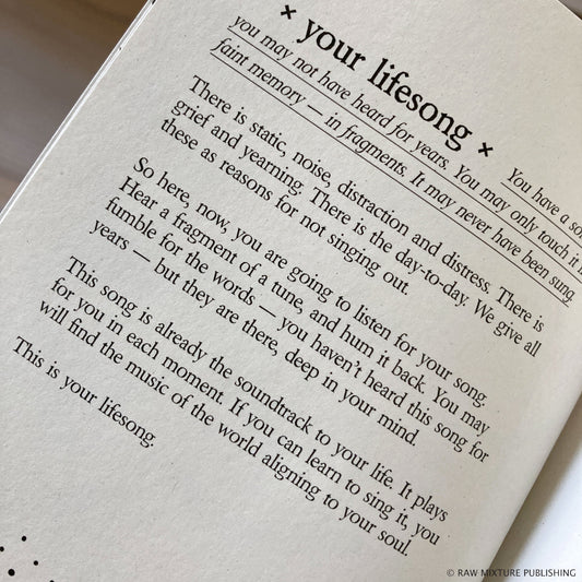 Mary Thorp - Lifesongs  - Book poetry Steve Thorp Ruth Thorp Raw Mixture Heart Gallery