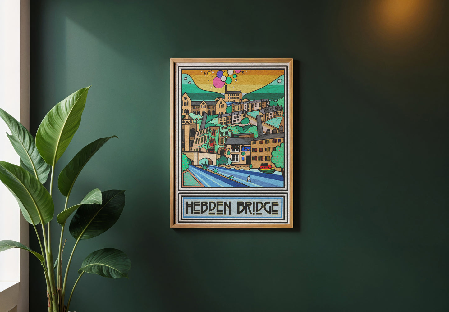 Lucy Parker A4 Townscape print  for Heart Gallery