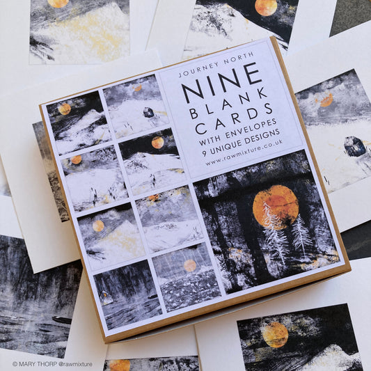 Mary Thorp - Journey North - Box of 9 Cards artwork