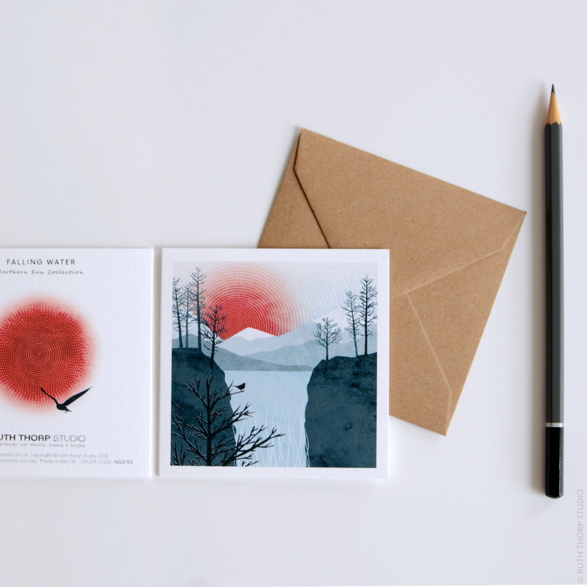 Ruth Thorp - Northern Sun - Box of 12 Cards artwork