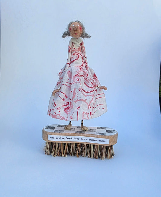 One_Pretty_Frock does not a summer make sculptuire by Kate Toms for Heart Gallery