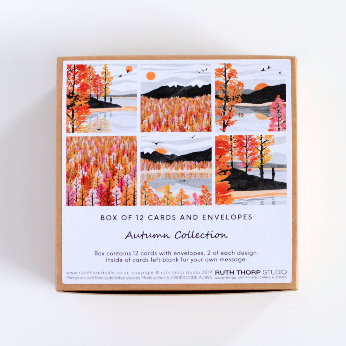 Ruth Thorp - Autumn - Box of 12 Small Cards