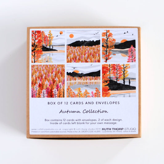 Ruth Thorp - Autumn - Box of 12 Small Cards
