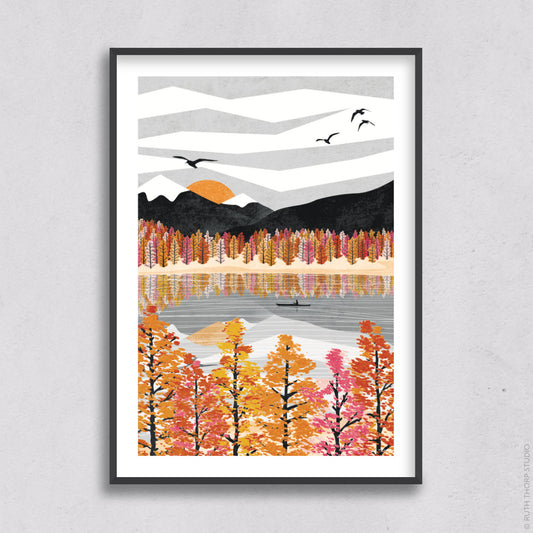 Ruth Thorp - Drift - A4 print - artwork