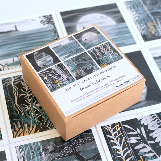 Ruth Thorp - Ocean - Box of 12 Cards